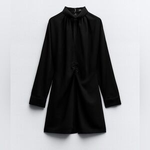 Zara black mini dress. Size M